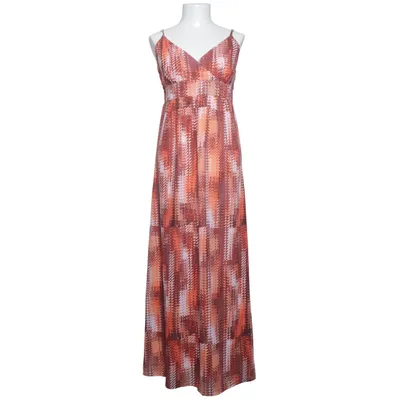 Maxi dress (Orange, White, Brown) from Yessica Polyester