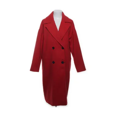 Frakke (Rød) fra Vero Moda Elastan, Polyester, Viscose