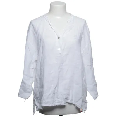 Blouse (Wit) van Heart Kiss Linnen