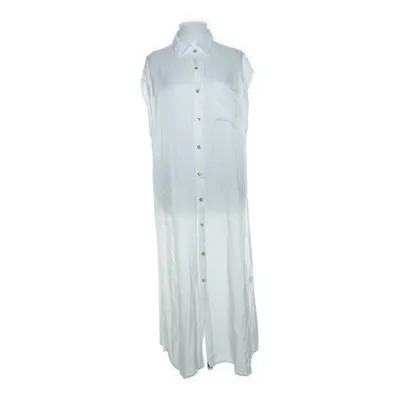 Shirt dress (White) from J&L Paris Silk, Viscose