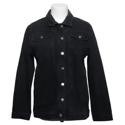 Veste en jean (Noir) de Denim Miss Selfridge Coton