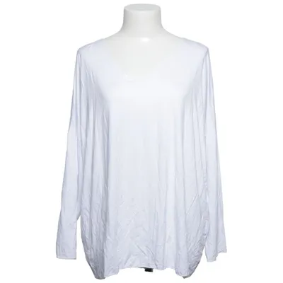 Long sleeve T-shirt (White) from Miss Miss Elastane, Viscose