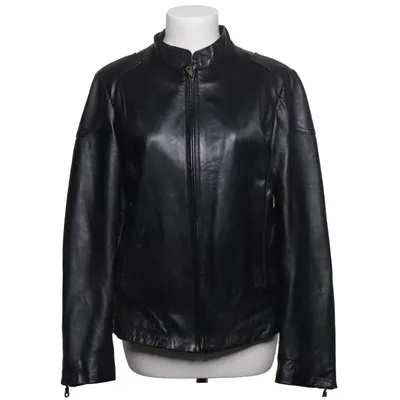 Lederjacke (Schwarz) von Joy Leder, Polyester