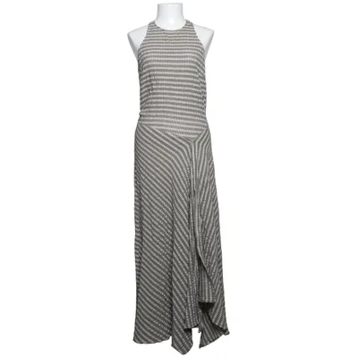 Klänning (Beige, Svart, Vit) från Massimo Dutti Bomull
