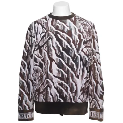 Sweatshirt (Bruin, Wit, Meerkleurig) van Carlo Colucci Katoen