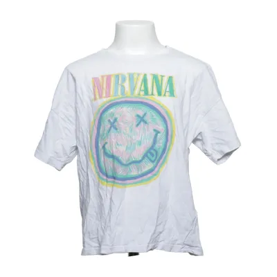 T-shirt (Vit, Flerfärgad) från Nirvana Bomull