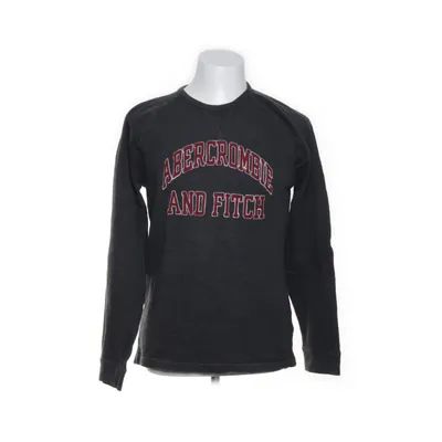 Lange mouwen shirt (Grijs, Rood) van Abercrombie & Fitch Katoen