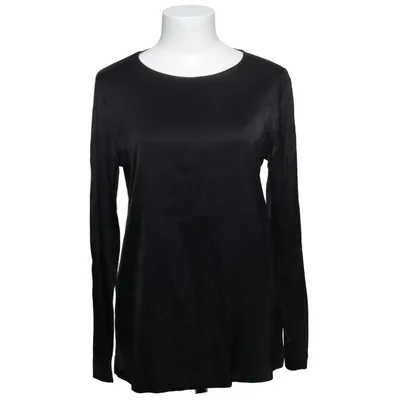 Langærmet t-shirt (Sort) fra European Culture Viscose