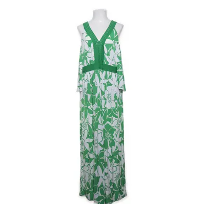 Maxi dress (Green, White) from Bodyflirt Boutique Elastane, Polyester