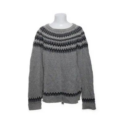 Lusekofta (Grå, Svart, Vit) från Olle by Jumperfabriken Nylon, Ull