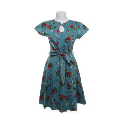 Klänning (Blå, Röd, Flerfärgad) från Lady Vintage