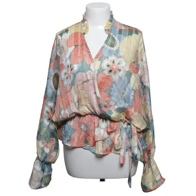 Wikkelblouse (Meerkleurig) van Lady Lol Paris