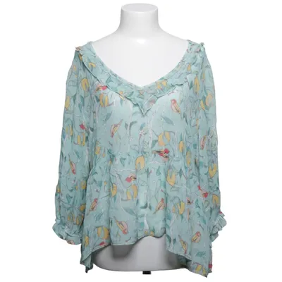 Blouse (Green, Yellow, Multicolored) from Nile Viscose