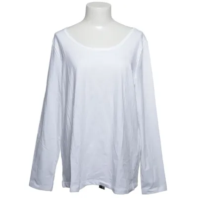 Long sleeve T-shirt (White) from Gina Cotton, Elastane