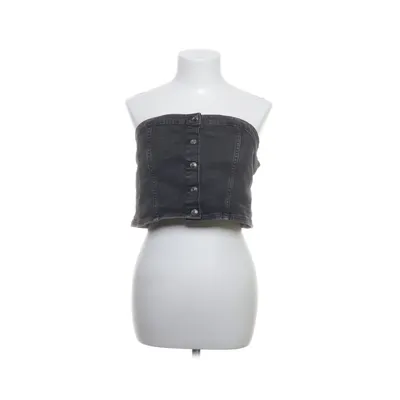 Tube top (Zwart) van Divided by H&M Katoen, Elastaan