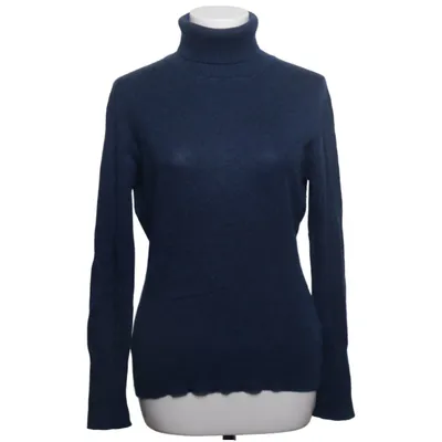 Turtleneck (Blå) fra Adagio Kashmir, Silke