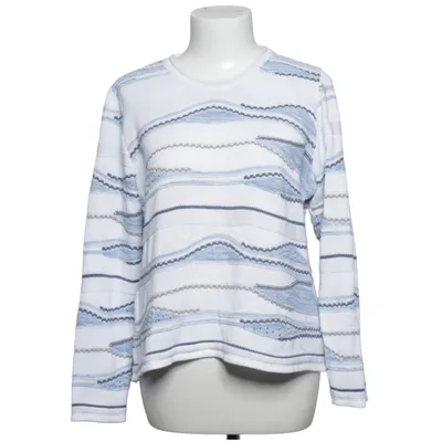Pull-over (Blanc, Bleu, Gris) de Skovhuus Acrylique, Coton