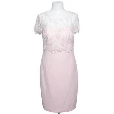Dress (Pink, White) from Linea Raffaelli Acetate, Polyester