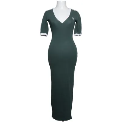 Maxikleid (Grün, Weiß) von Adidas Originals Baumwolle, Recyceltes Polyester