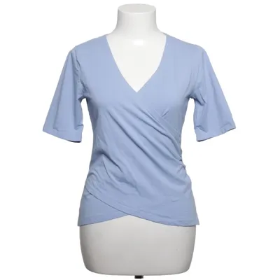 Wickelbluse (Blau) von Bondelid Baumwolle, Elasthan