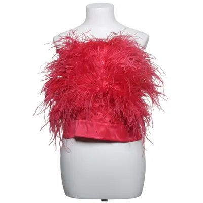 Tubetop (Rød) fra Uterqüe Fjer, Viscose
