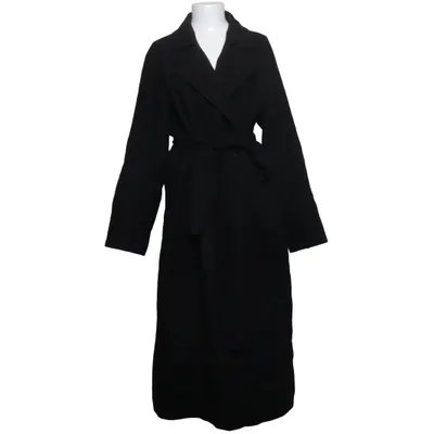 Coat (Black) from COS Lyocell, Wool