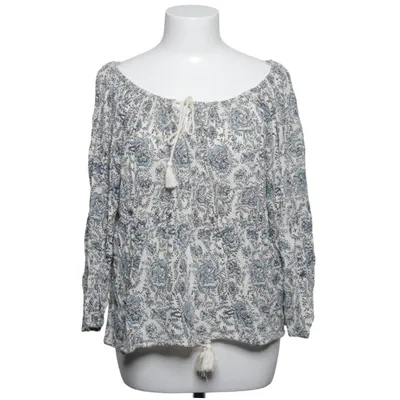Blouse (White, Blue) from Denim & Supply Ralph Lauren Cotton, Viscose