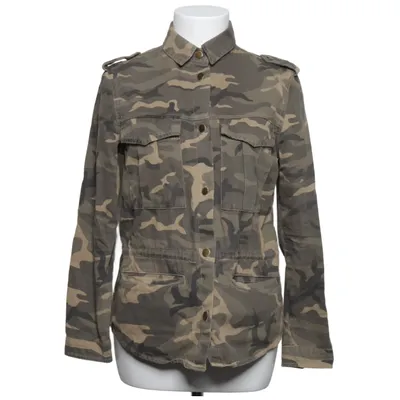 Jacka (Grön, Brun, Beige, Flerfärgad) från Bershka Bomull