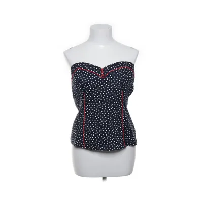 Tube top (Blauw, Wit, Rood) van Okay Katoen, Elastaan