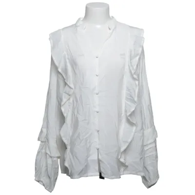 Bluse (Weiß) von Pernilla Wahlgren Design Polyamid, Viskose