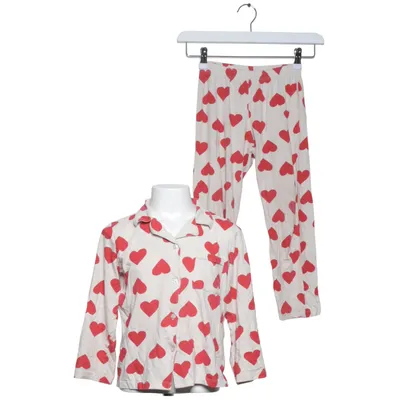 Pyjama (Wit, Rood) van Lindex Katoen