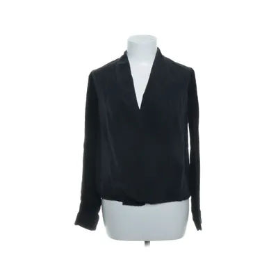 Wikkelblouse (Zwart) van Second Female Viscose
