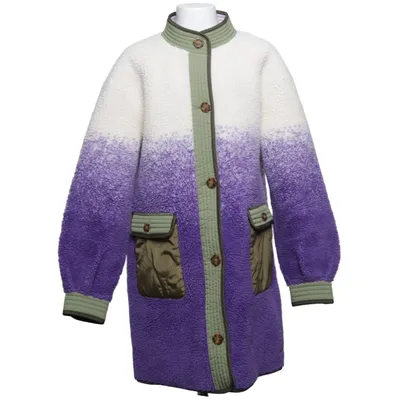 Manteau (Violet, Blanc, Beige) de Scotch & Soda Coton, Fausse fourrure
