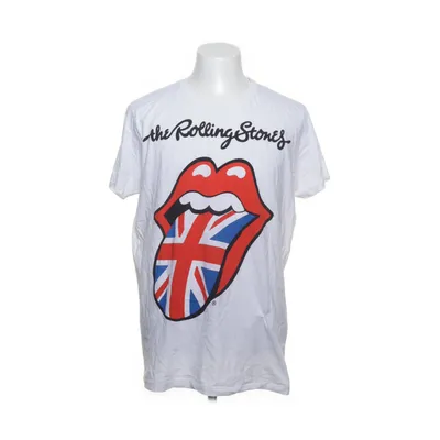 T-shirt (Vit, Röd, Blå) från The Rolling Stones Bomull