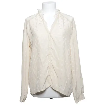 Blouse (Beige) from Zadig & Voltaire Deluxe Cotton, Elastane, Polyamide, Silk