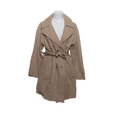Trenchcoat (Beige) van Mari Philippe Polyamide, Wol