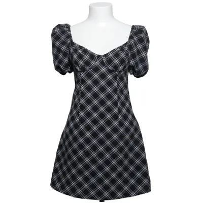 Kleid (Schwarz, Mehrfarbig) von Divided by H&M Elasthan, Polyester