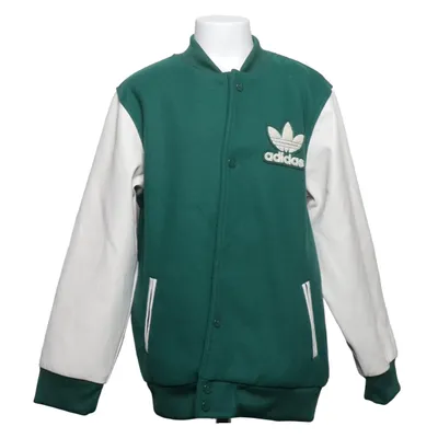 Veste universitaire (Vert, Blanc) de Adidas Polyuréthane, Polyester recyclé