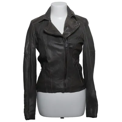 Bikerjacka (Grå) från EDC by ESPRIT Bomull, Polyester