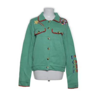 Cardigan (Green, Multicolored) from Me369 Nylon, Viscose, Wool