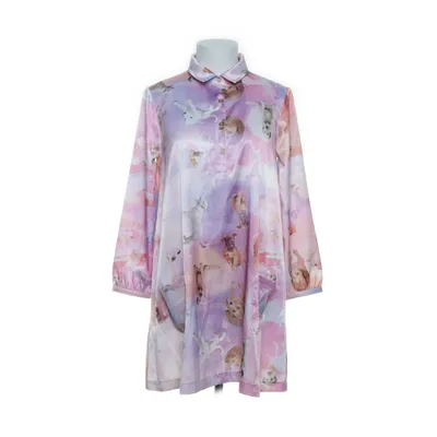 Shirt dress (Multicolored) from Ivana Helsinki Elastane, Polyester