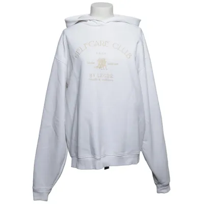 Sweat à capuche (Blanc) de LeGer by Lena Gercke Coton biologique, Polyester