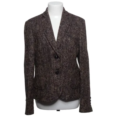 Blazer (Brown, Purple) from St Emile Acrylic, Wool
