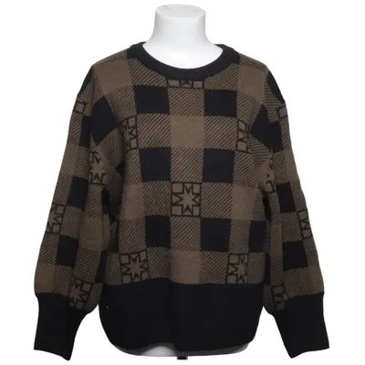 Sweater (Sort, Beige) fra By Malina Akryl, Polyamid, Uld