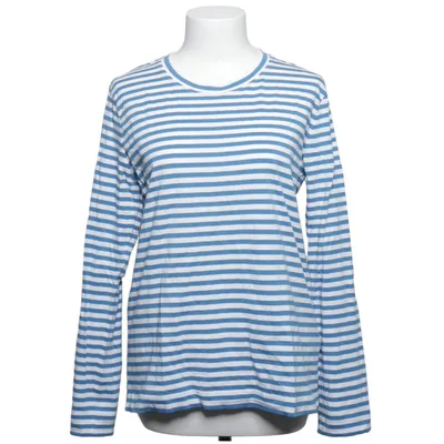 Long sleeve T-shirt (Blue, White) from Arket Cotton
