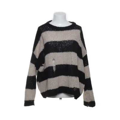 Trui (Zwart, Beige) van Zara Knit Acryl, Mohair, Polyamide, Wol