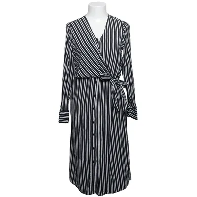 Skjortklänning (Svart, Vit) från Dorothy Perkins Viskos