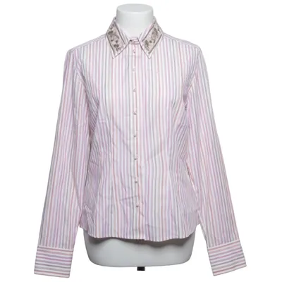 Shirt (White, Multicolored) from Nadine H Cotton
