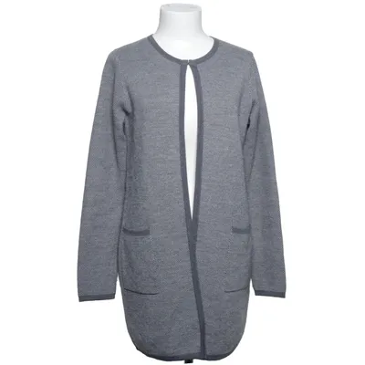 Cardigan (Grå, Hvid) fra Ellen Tracy Akryl, Merinould