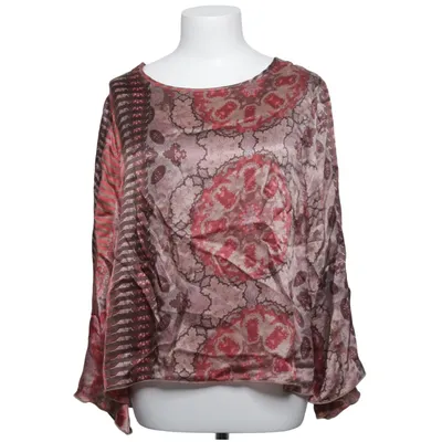 Blouse (Rood, Bruin, Meerkleurig) van Modes Stockholm Zijde
